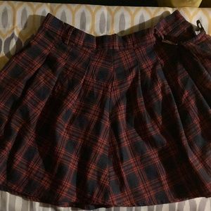 Plaid skirt